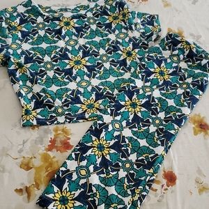 F21 Crop Top & Skirt Set